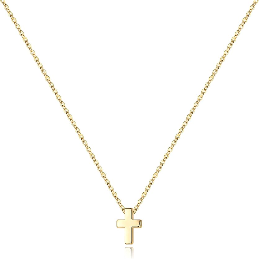MOOHAM Cross Necklace Women Girls