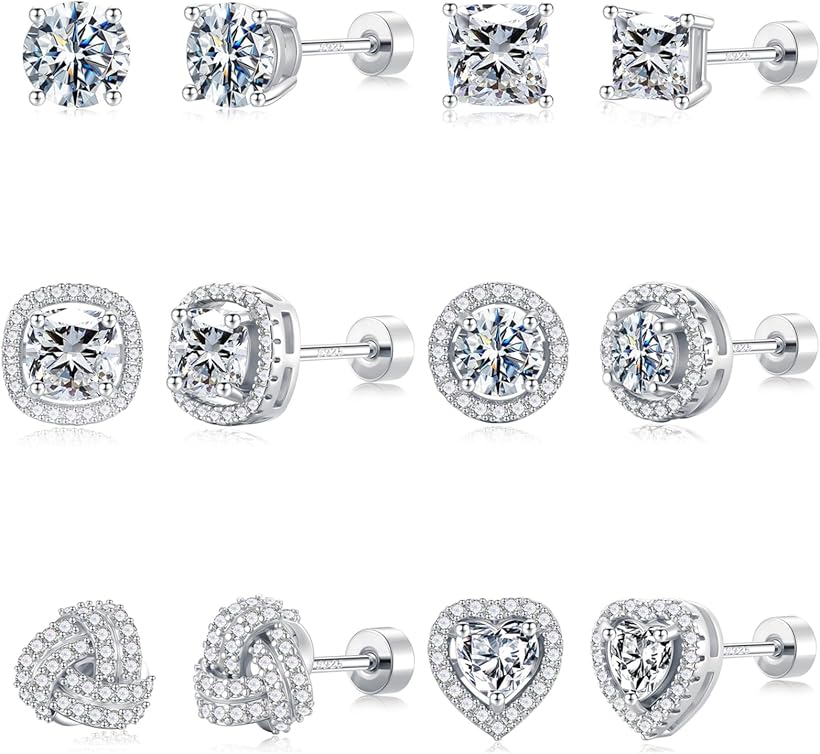 MOOHAM Stud Earrings Women Hypoallergenic